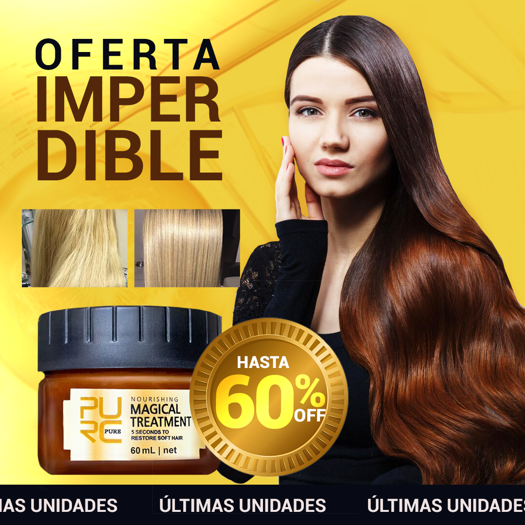 Kompralo
Acondicionador Mágico Para el Frizz - Para todo tipo de Cabello
Cabello más liso
el cabello más hermoso
cabello más desarrollado