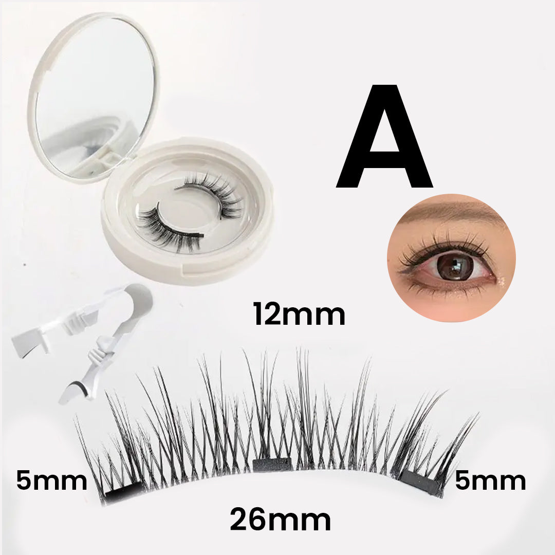 Pestañas Magnéticas Naturales 3D