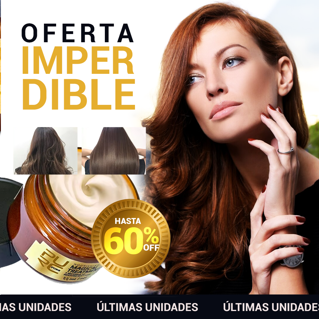 Kompralo
Acondicionador Mágico Para el Frizz - Para todo tipo de Cabello
Cabello más liso
el cabello más hermoso
cabello más desarrollado